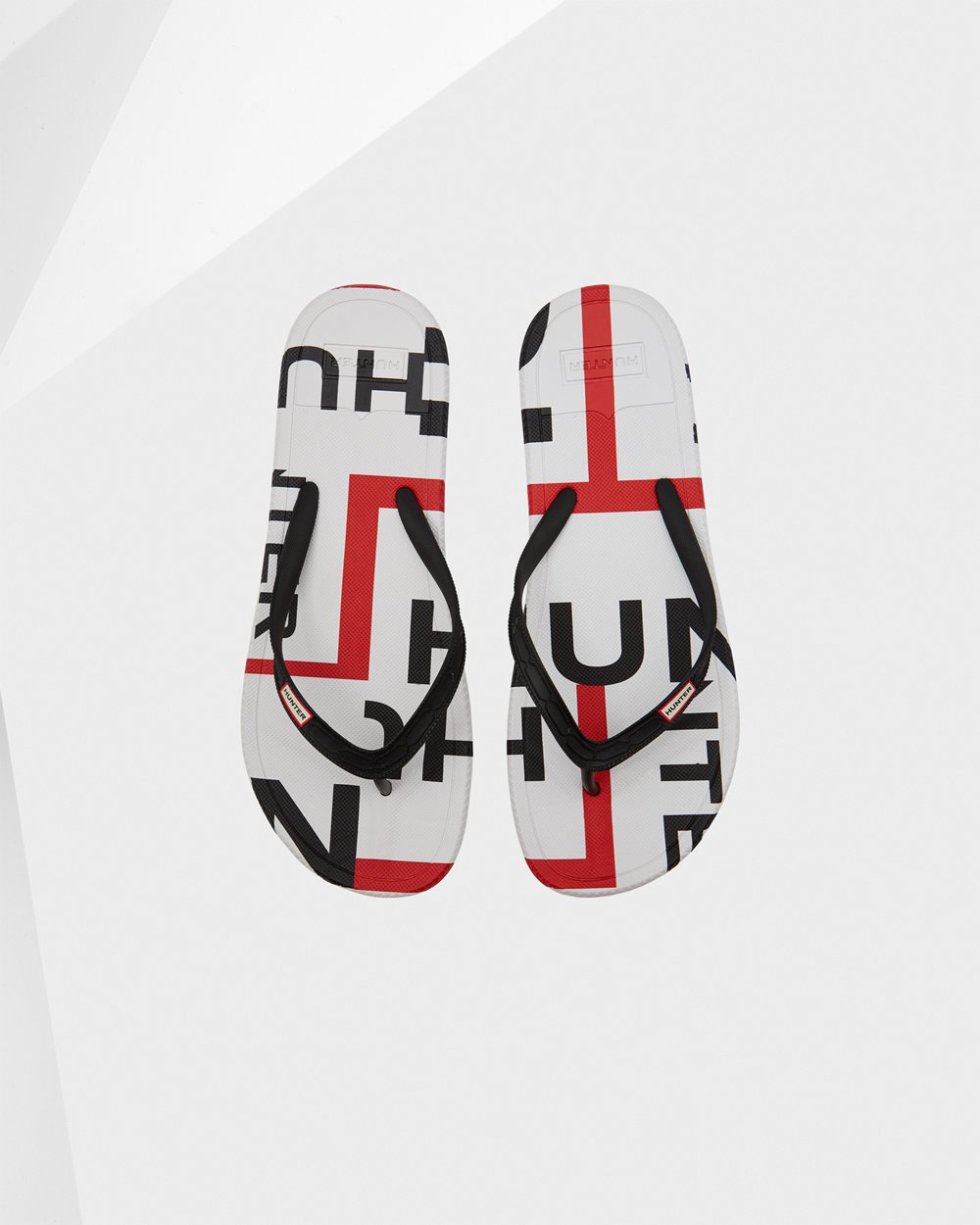 Chinelos Hunter Homem Pretas - Original Exploded Logo - 61MBPDXRC